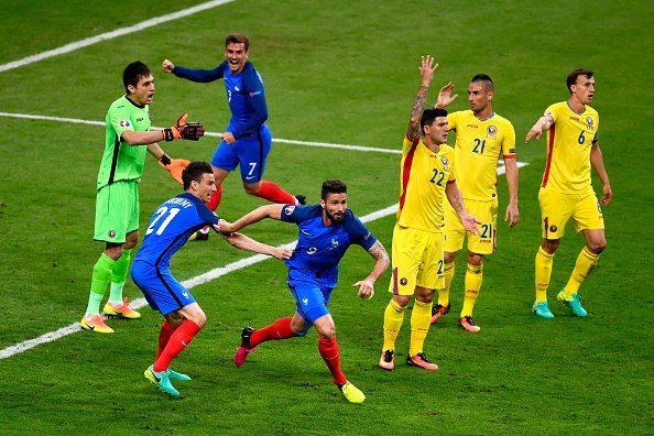 بالفيديو: فرنسا تتغلب على رومانيا بهدفين لهدف في افتتاح يورو 2016