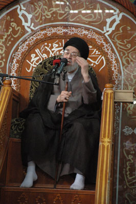 آية الله السيد مرتضى القزويني ينجو من محاولة اغتيال