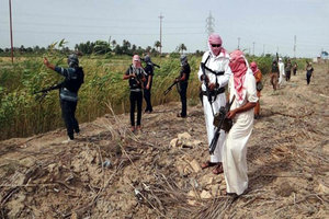 مقاتلو العشائر يصلون جلولاء ويشتبكون مع "الدواعش"
