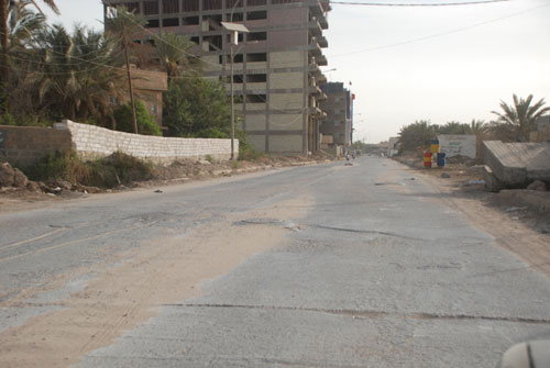 محافظة كربلاء ترد على تقرير منشور في وكالة نون بخصوص عدم اكمال شارع حيوي منذ عام