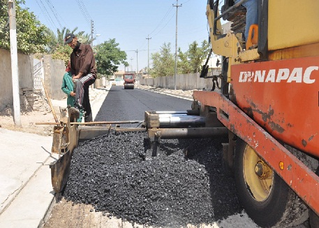 امانة بغداد :نفذنا (56) مشروعاً لاكساء وتطوير الشوارع والمحلات السكنية في بغداد