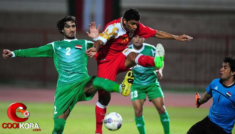 فوز شباب العراق على شباب عمان 6 - 0  في بطولة كأس اسيا للشباب