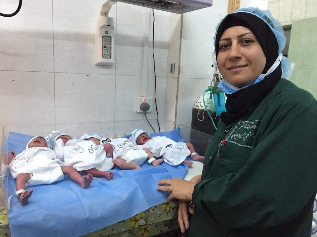 سيدة كربلائية ثلاثينية تلد توأما رباعياََ في حالة هي الثانية من نوعها بالمحافظة خلال العام الحالي