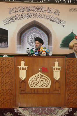 الصافي يدعو الى فرض هيبة الدولة والضرب بيد من حديد على ايدي المتلاعبين بالمال العام