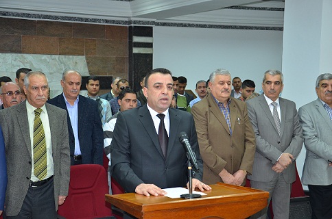 توقف الدوام الرسمي في ديوان محافظة نينوى وباقي الدوائر المحافظة