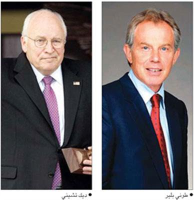 بلير: تشيني أراد غزو سوريا بعد العراق