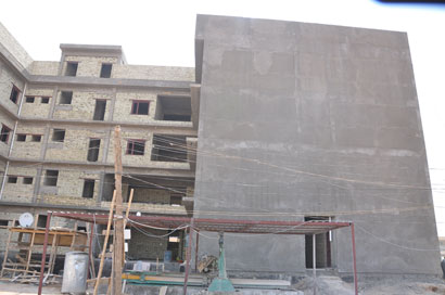 مشروع دار ومدرسة السيدة رقية للايتام يقطع مراحل متقدمة من العمل في كربلاء (تقرير مصور)