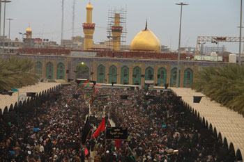 متطوعون من البحرين لخدمة زوار الإمام  الحسين (عليه السلام)