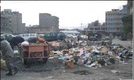 بغداد تنتج 8 آلاف طن من القمامة يوميا وجهات امنية تمنع اخراجها الى المكبات