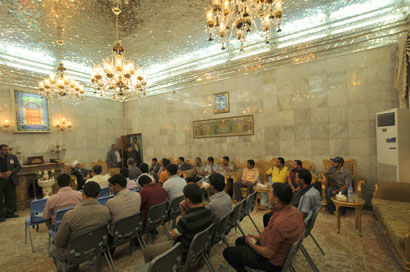 الكربلائي يلتقي بوفد مؤسسة الشباب الرسالي ويؤكد على النهوض بواقع العراق على جميع المستويات