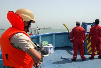 البحرية العراقية تدشن اول زوارقها العسكرية