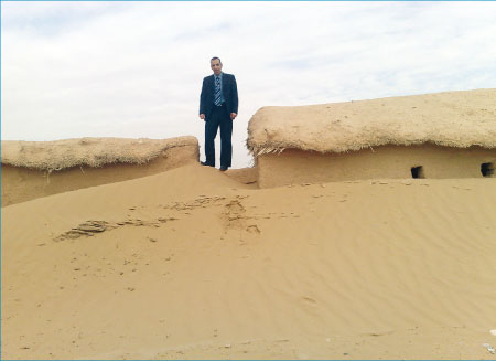 صحيفة : قرى في محافظة الموصل دفنت تحت الرمال و (850) الف دونم تحولت الى صحراء