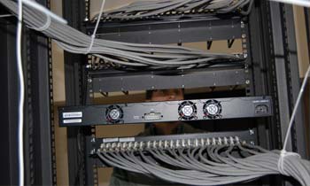 العتبة الحسينية تنجز المرحلة الاولى لمشروع الكابل الضوئي