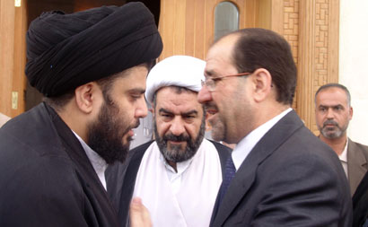 مطالبات الصدريين "ستثقل" كاهل دولة القانون وتصعب مفاوضاته مع العراقية والاكراد بتوزيع المناصب