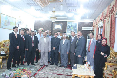 وفد  استثماري تركي يزور كربلاء ويلتقي محافظها