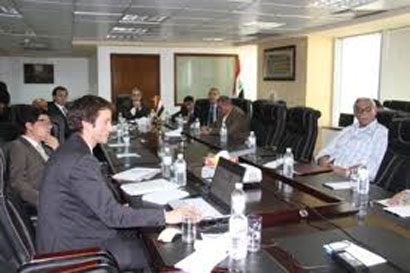 شركة فرنسية تبحث في العراق خطوات بناء مطار كربلاء الدولي