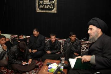 كربلاء :اية الله المدرسي يكشف عن وجود مليون جائع في سوريا