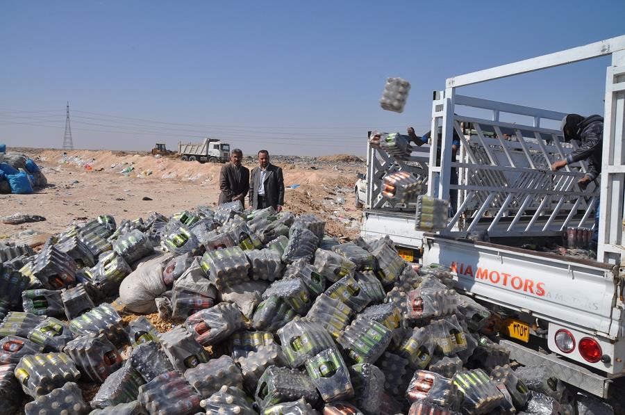 صحة كربلاء تتلف قرابة نصف مليون طن من المواد الغذائية وتغلق 876 محل ومعمل غذائي مخالف للشروط