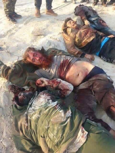 الحشد الشعبي :مقتل ارهابيين واسر 11 آخر بينهم سعوديان+صور