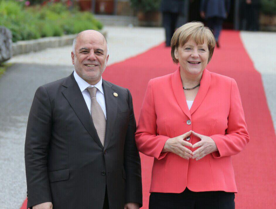 العبادي: نشكر الحكومة الالمانية على قرض الـ500 مليون يورو