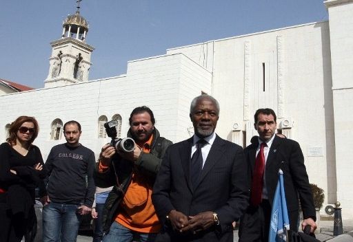 عنان يعرض على الأسد مقترحات لحل الأزمة ويلتقي أطيافا من المعارضة السورية