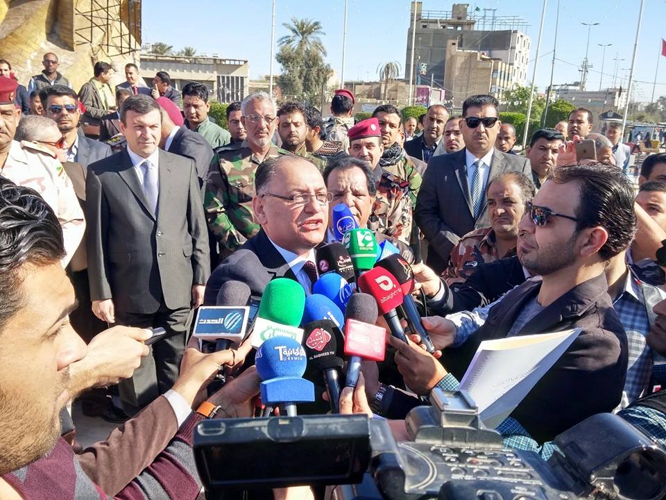 صحفيو كربلاء يتضامنون مع القوات الامنية والحشد الشعبي :لن يضيع العراق وكل حبة رمل من ترابه رصاصة بصدور الدواعش