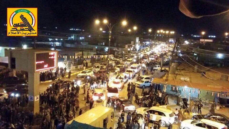 بالصور:ناحية العلم في صلاح الدين تحتفل بالذكرى الاولى لتحريرها من داعش