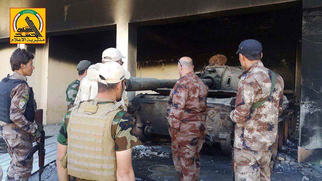 الحشد الشعبي يعلن اعتقال العشرات من داعش في بادوش