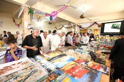 الامانة العامة للعتبة الحسينية المقدسة تشارك في معرض دولي للكتاب ببغداد وجناحها يشهد اقبالا واسعا