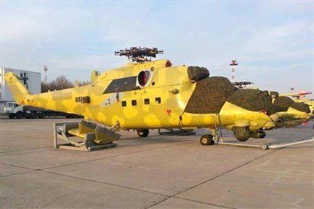 وكالة روسية :موسكو تورد للعراق دفعة جديدة من مروحيات me35 وme28
