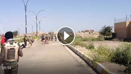 وثائقي بثلاث اجزاء لدخول لواء علي الاكبر الى منطقة القصور الرئاسية في تكريت