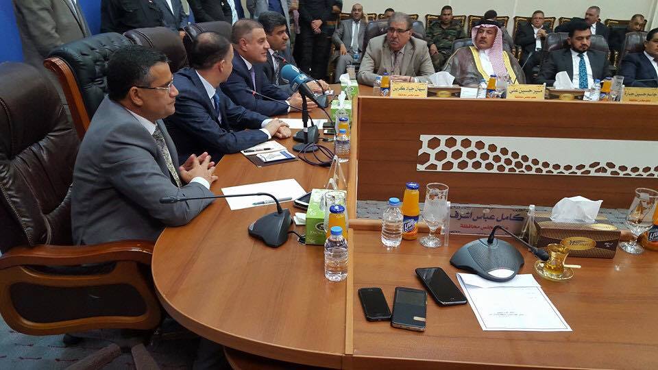 بالصور: مجلس صلاح الدين يصوت بالاغلبية المطلقة على احمد عبد الله الجبوري محافظا