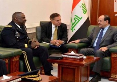 قائد القوات المركزية الاميركية يشيد بخطة تحرير الفلوجة