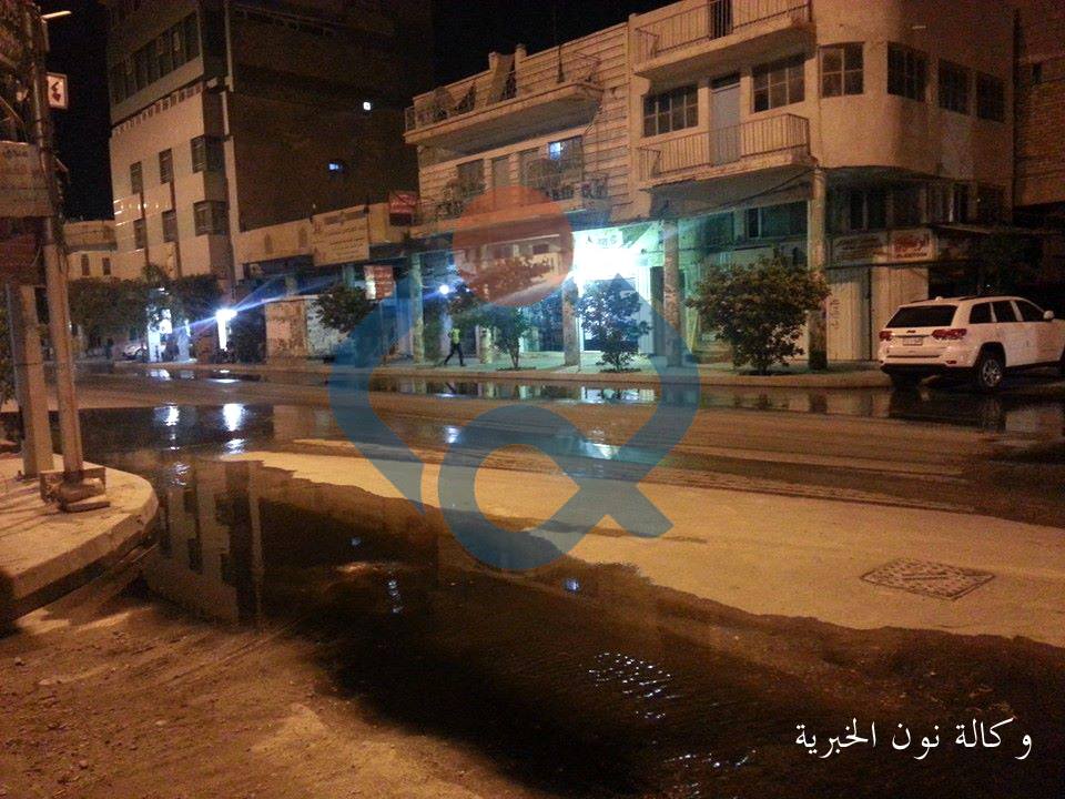 بالفيديو:قلب كربلاء يفيض بمياه مجاري الصرف الصحي