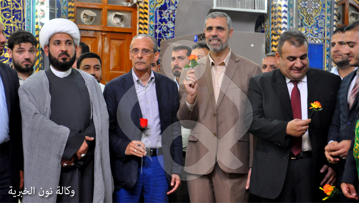 بالفيديو: فييرا يشارك المسلمين في كربلاء في احتفالاتهم بمواليد الائمة الاطهار