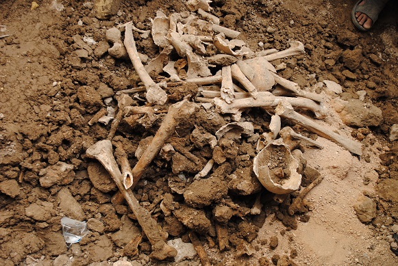 كربلاء:العثور على مقبرة جماعية في منطقة باب الخان بمركز المدينة