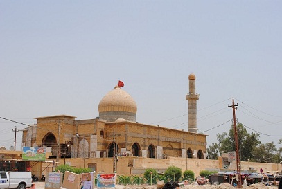 كربلاء :انجاز 98% من شباك مرقد الحر الرياحي مع استمرار العمل ببناء المزار الشريف(مصور)