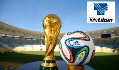 "تلفزيون لبنان" يبث مباريات مونديال 2014