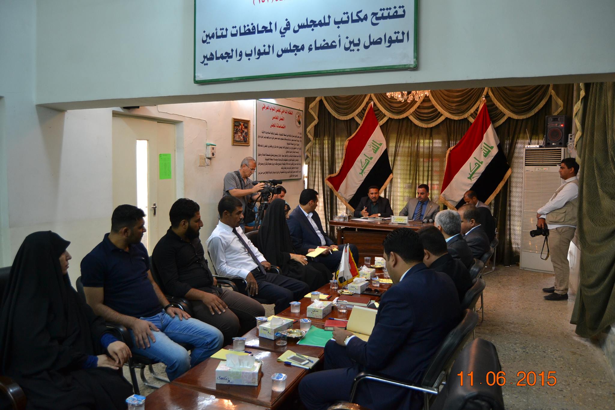 بالصور:مكتب مجلس النواب في كربلاء  يناقش نتائج العمل الخاص بمكافحة الفساد الاداري