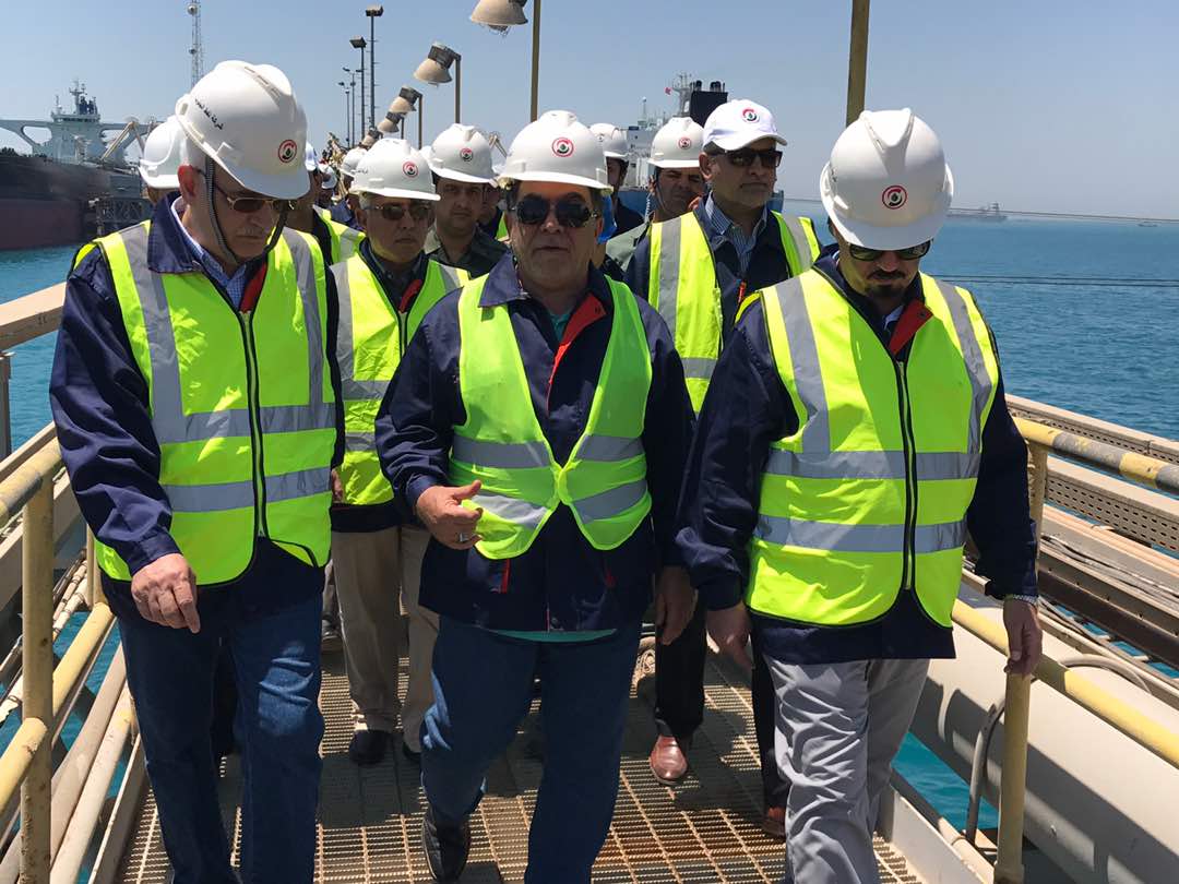 النفط : رفع الطاقة التصديرية لميناء العمية النفطي لاكثر من مليون برميل باليوم