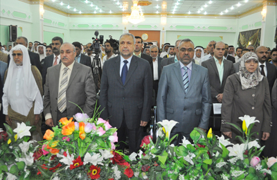 قيادي بحزب الدعوة يلقي كلمة في صلاح الدين ويزور مرقد السيد محمد بن الامام علي الهادي (ع)