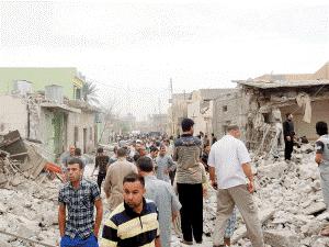 استشهاد واصابة 34 شخصا وتدمير 12 منزلا بانفجار سيارة مفخخة في قضاء طوز خورماتو