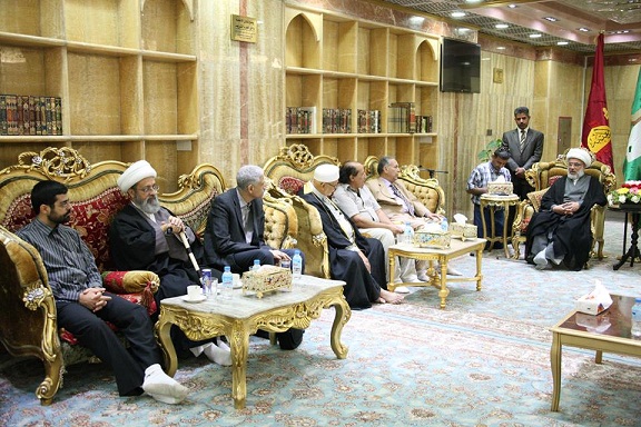 ممثل المرجع السيستاني يلتقي بوفد مصري بكربلاء: ثقافة الاعتدال هي من الميـّزات الطيبة والخيـّرة لدى المصريين(مصور)