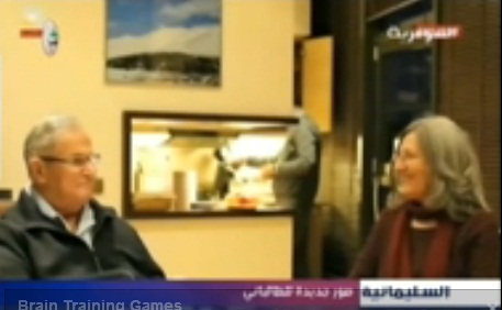 صورة جديدة للرئيس طالباني تعرض عبر شاشات التلفاز