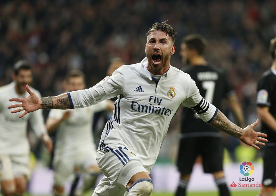 راموس "ملك اللحظات الاخيرة" ينقذ الريال من فخ التعادل