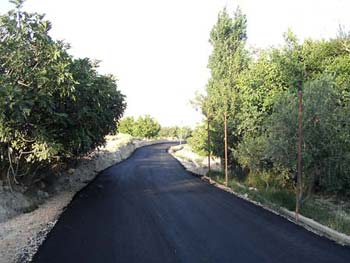 تنفيذ طريق (ابو زرع) الريفي في محافظة كربلاء