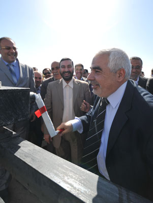 محافظ كربلاء يكشف لموقع نون ان المحافظة ستكون مركز للاستفادة القصوى من الموارد المائية