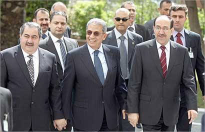 المالكي يعلن من القاهرة قرب تشكيل حكومة يشارك فيها جميع الأطراف