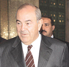 علاوي يؤكد استعداده للانحناء أمام مصلحة الشعب العراقي