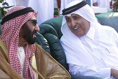 موقع نون ينشر تفاصيل الصراع بين ابناء حاكم امارة رأس الخيمة بعد وفاته على الرغم  من مباركة الاتحاد   لسعود القاسمي